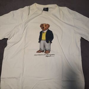 Vintage Ralph Lauren Classic White Cotton Tee